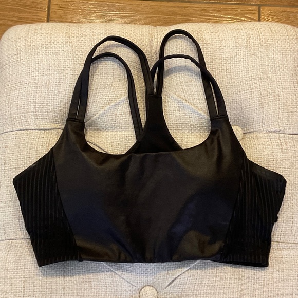 Other - Black Double-Strap Sports Bralette